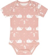 Fresk romper korte mouwen Whale mellow rose