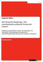 Der Deutsche Bundestag - Das entscheidende politische Forum der Nation?
