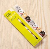Memo blaadjes Zelfklevende post it notes - Katten