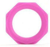 Octagon Ring Medium - Roze - cockring