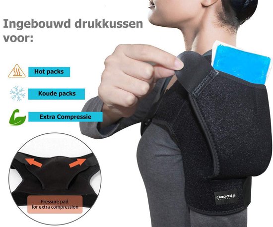 Gilbert - Rugby protec schouderbrace - Rugby schouderbrace, zwart Gilbert - Rugby protec schouderbrace - Rugby schouderbrace, zwart