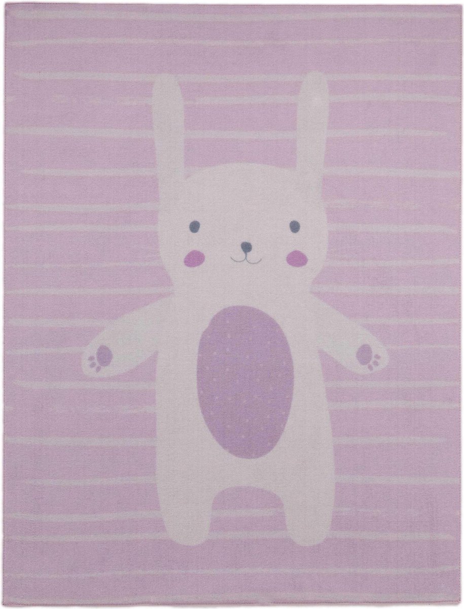 Tapijt Bunny - Roze - Associated Weavers - Vloerkleden - Roze - Polypropyleen