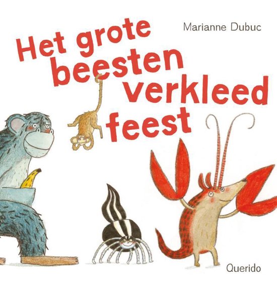 Cover van het boek 'Het grote beestenverkleedfeest'
