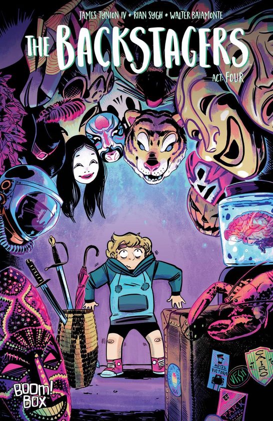 The Backstagers 4 - The Backstagers #4 - cover
