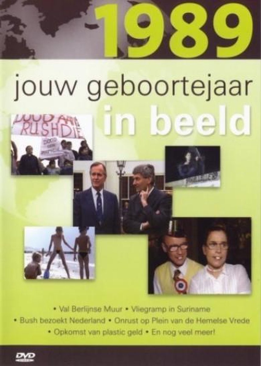 Jouw Geboortejaar In Beeld 1989 Dvd