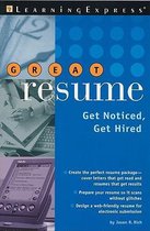 Great Resume!: Stand Out from the Crowd