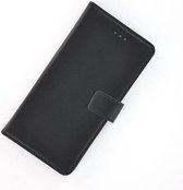 Zwart Pu Leder Wallet Bookcase Fashion Hoesje voor Samsung Galaxy J5 2017