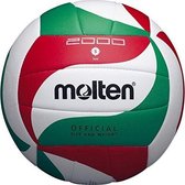 Molten VolleybalKinderen en volwassenen - wit/groen/rood