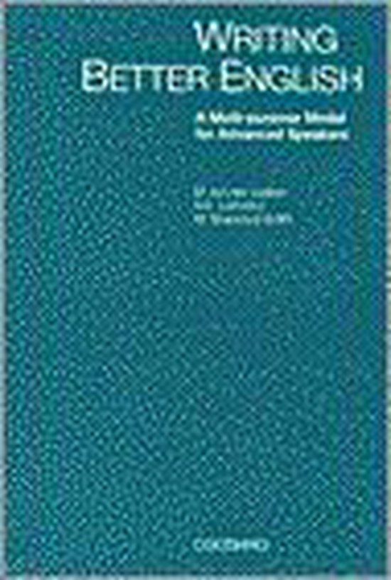 WRITING BETTER ENGLISH - cover
