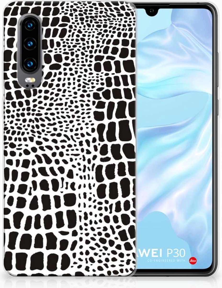 Huawei P30 TPU Hoesje Slangenprint