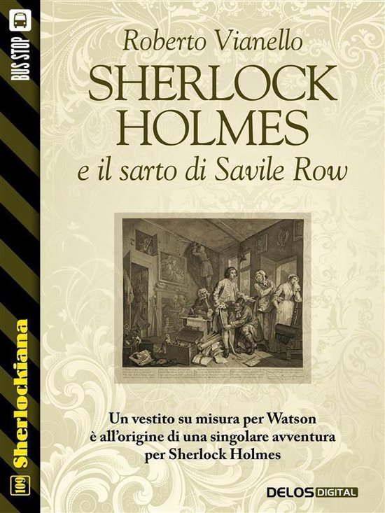 Sherlockiana - Sherlock Holmes e il sarto di Savile Row - cover