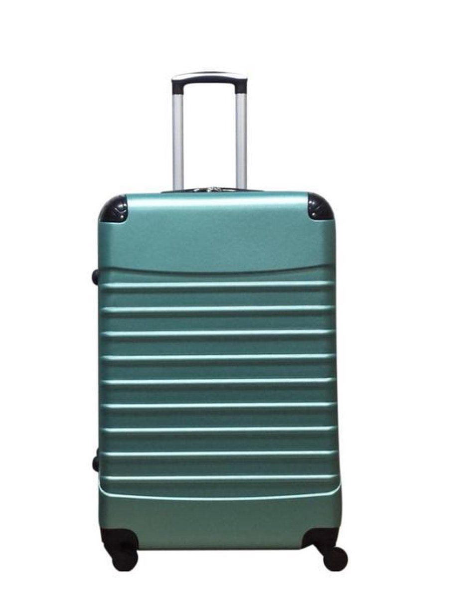 Royalty Rolls koffer Metalic groen 75cm | 96Liter