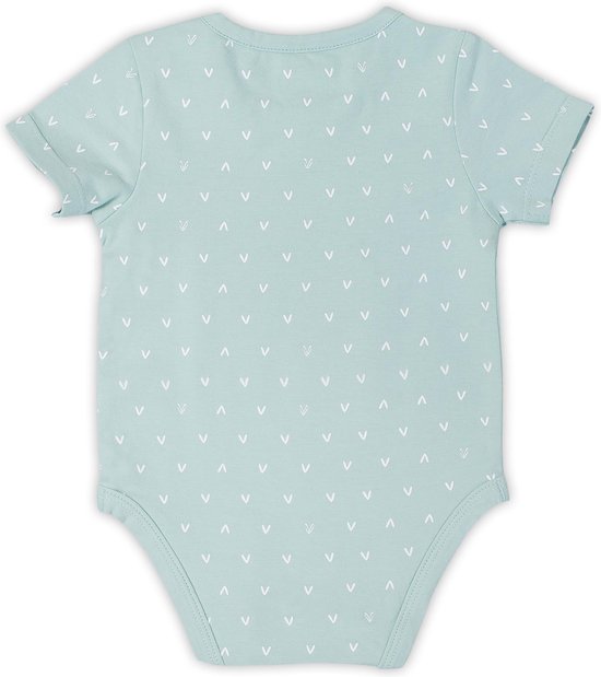 Jollein Romper korte mouw 74/80 Hearts soft green van Jollein — afbeelding 2