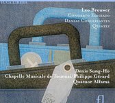 Denis Sung-Hô, Alfama Quatuor - Brouwer: Concerto Elegiaco/Danzas Concertantes/Quinet (CD)