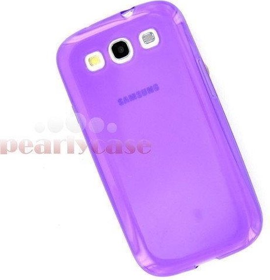 Samsung Galaxy S3 Neo i9300i Silicone Case dark hoesje Paars | bol.com