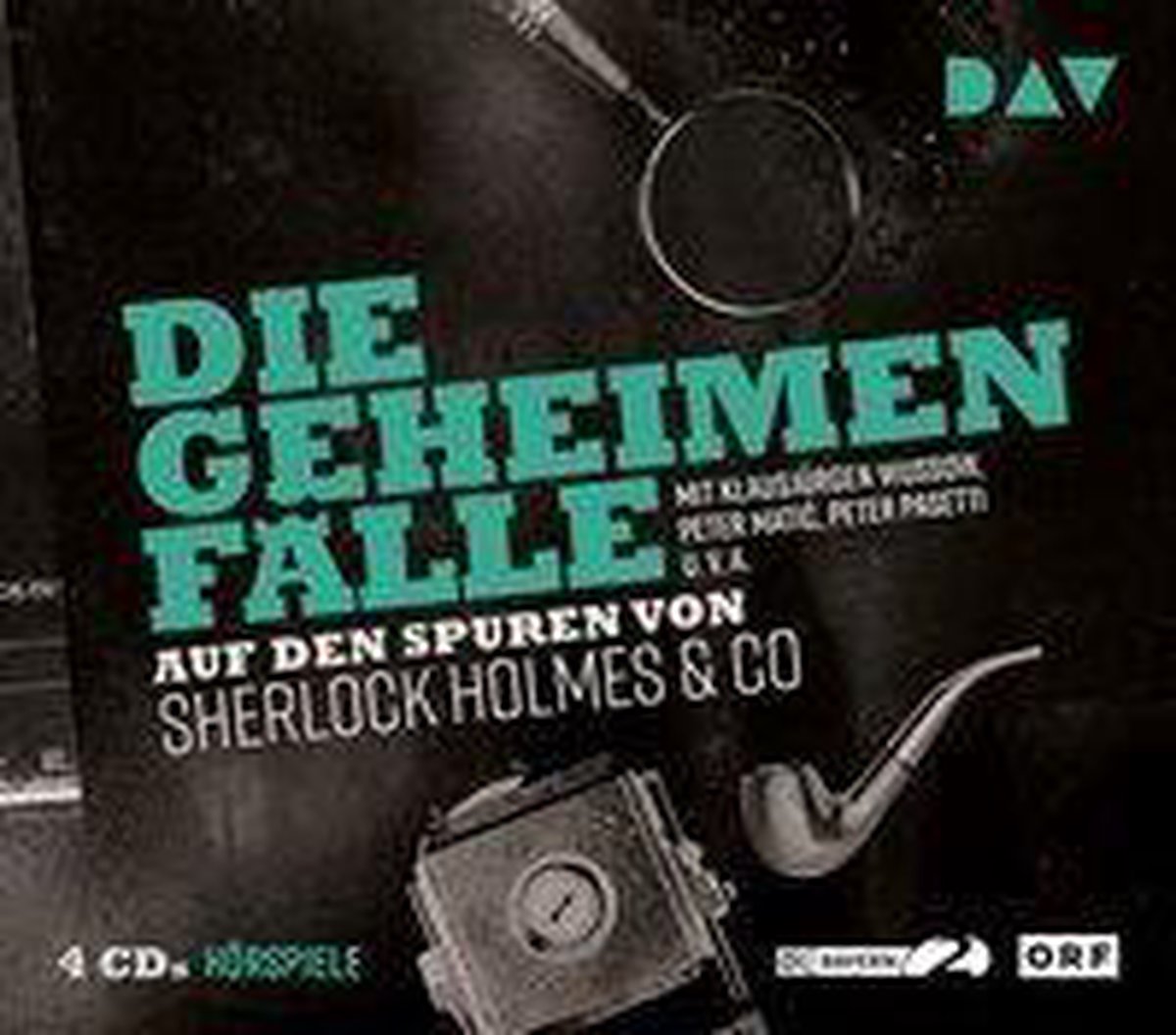 Die geheimen Fälle. Auf den Spuren von Sherlock Holmes/4 CDs