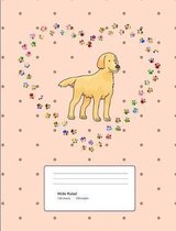 Golden Retriever Love Composition Book