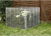 Cage à compost en métal 100 x 100 x 80 cm
