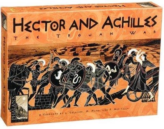 Boek: Hector & Achilles Engelse versie - Gezelschapsspel, geschreven door Phalanx Games