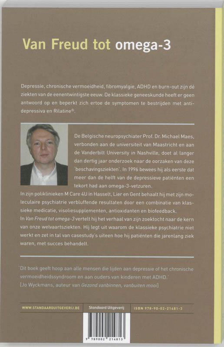 Van Freud Tot Omega / 3 - back cover