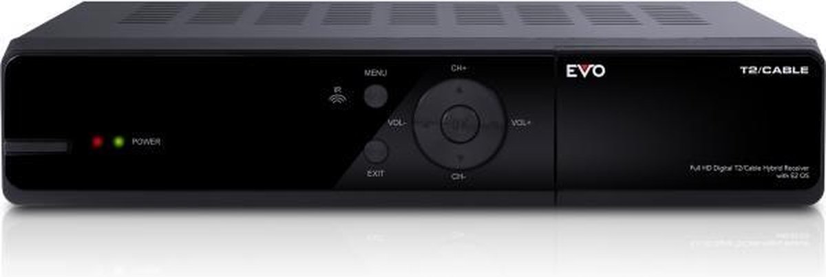 EVO T2/CABLE DVB-C Tuner (voor Kabel TV) Ziggo/Caiway/UPC/SKP | bol.com