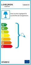 LOBERON Hanglamp Lanta helder