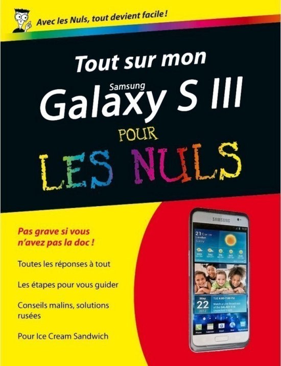 Tout sur mon Galaxy S III pour les nuls - cover