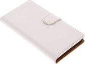 Mobiparts - witte premium booktype hoes voor de Huawei Ascend G6