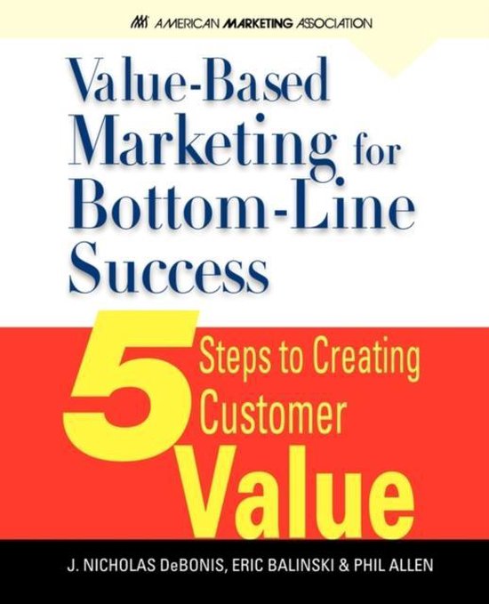 Value-Based Marketing for Bottom-Line Success - cover