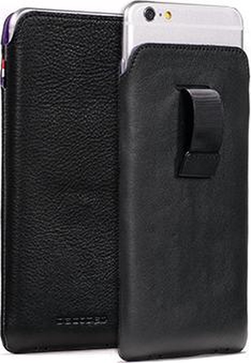 Decoded Leather Pouch met strap voor iPhone 8 Plus / 7 Plus / 6s Plus / 6 Plus (5.5 inch)