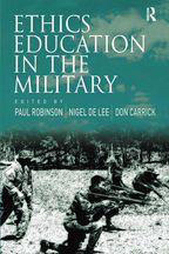 Boek cover Ethics Education in the Military van Nigel De Lee (Onbekend)