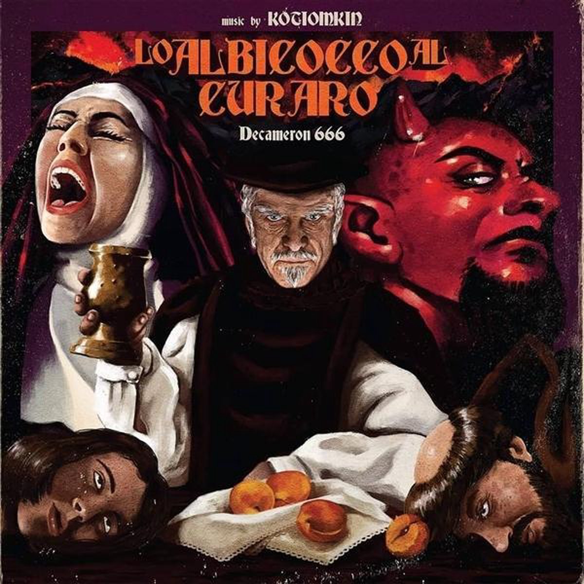 Kotiomkin - Lo Albicocco Al Curaro · Decameron 666 (LP) (Coloured Vinyl)