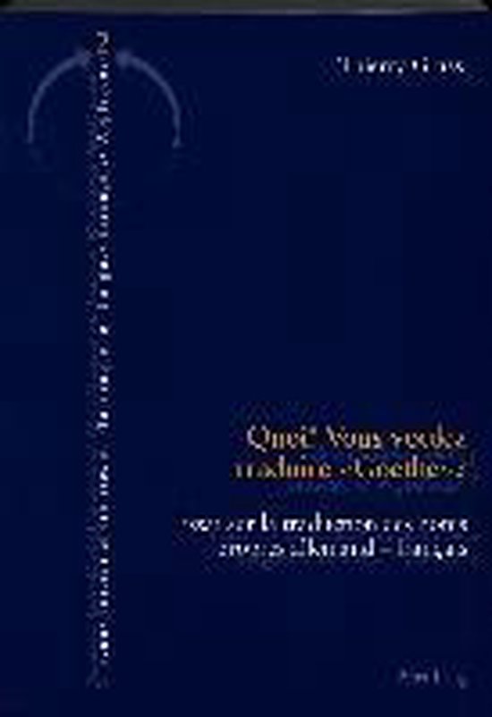 Quoi! Vous voulez traduire 'Goethe'? - cover