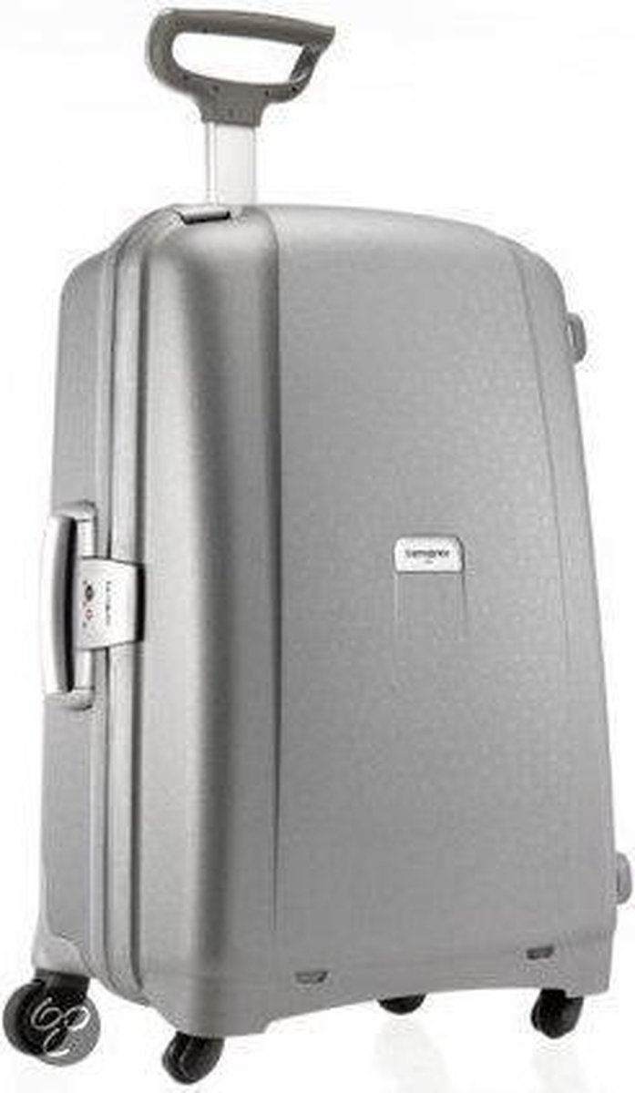 Samsonite Aeris Comfort Spinner - Reiskoffer - 82 cm - Zilver | bol.com