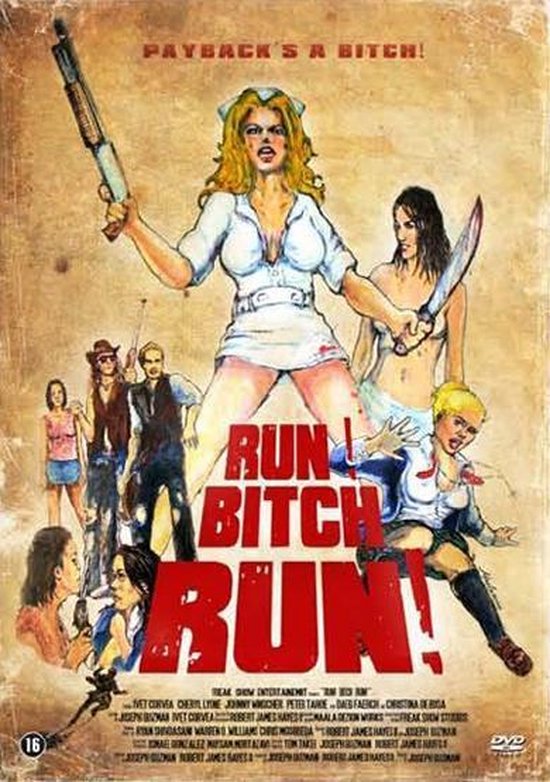 Cover van de film 'Run Bitch Run'