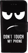 Xssive Hoesje voor Samsung Galaxy S8 Plus G955 - Book Case - Don't Touch My Phone