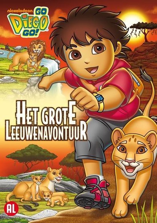 Cover van de film 'Go Diego Go - Het Grote Leeuwenavontuur'