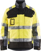 Blåkläder 4851-1811 Winterjas High Vis Geel/Zwart maat XXL