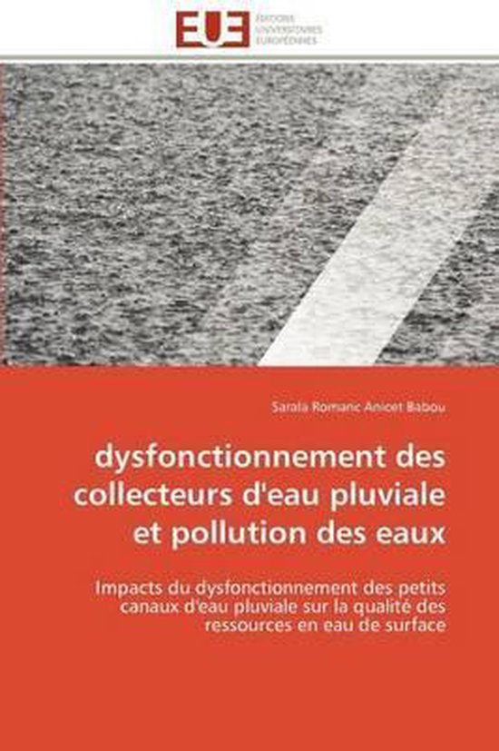 dysfonctionnement des collecteurs d'eau pluviale et pollutio ... - cover