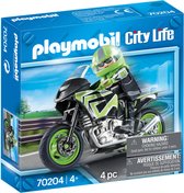 PLAYMOBIL City Life Motorrijder - 70204
