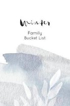 Winter Family Bucket List