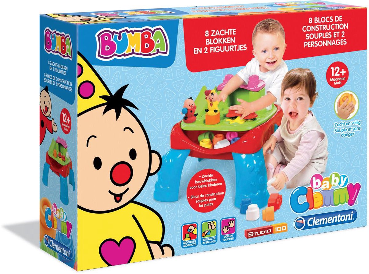 bol.com | Clementoni Clemmy Bumba speeltafel met blokken