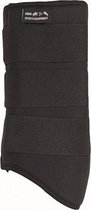 Softopreen beenbeschermers Mr. Feel Warm achterbeen zwart L