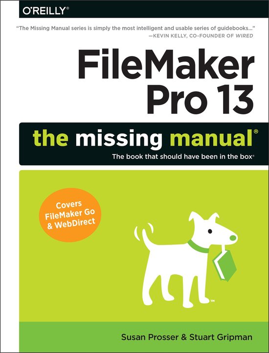 FileMaker Pro 13: The Missing Manual - cover
