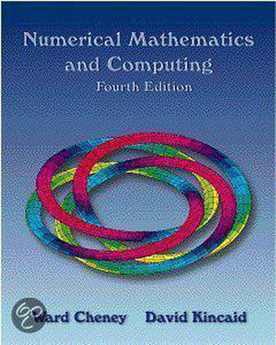 Numerical Mathematics And Computing - cover
