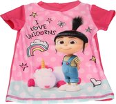 Despicable Me Minions Meisjes UV T-shirt – Maat 104/110 – Roze – UPF 40+ | Kleding met Zonbeschermende Stof | Kindershirts met Zonnebescherming | UV-werende Kleren