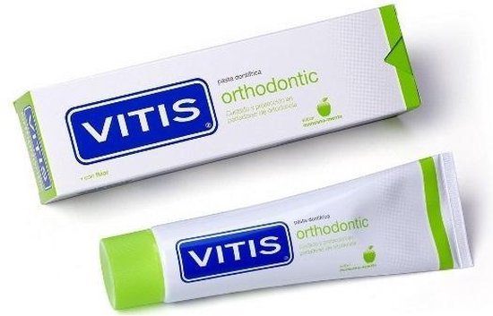 gloeilamp vrijdag Beraadslagen Vitis Orthodontic Tandpasta - 75ml | bol.com