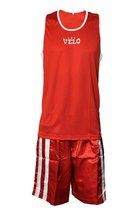 AA Products - Pro Series - Boksen Kleding Pak - Boxing Broek - Boxing T-Shirt - Maat XL - Rood