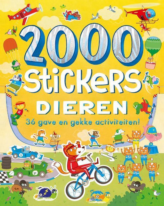 2000 stickers dieren - none | 