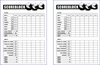 Yahtzee Scoreblok - 200 vellen | Spel voor op Reis | Scoreblock | Spelletjes | Dobbelspellen | Spelaccessoires